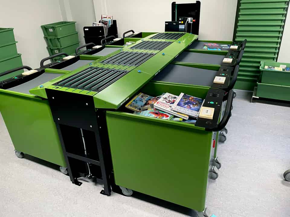 Managing Growing Return Numbers with Automated Book Sorting