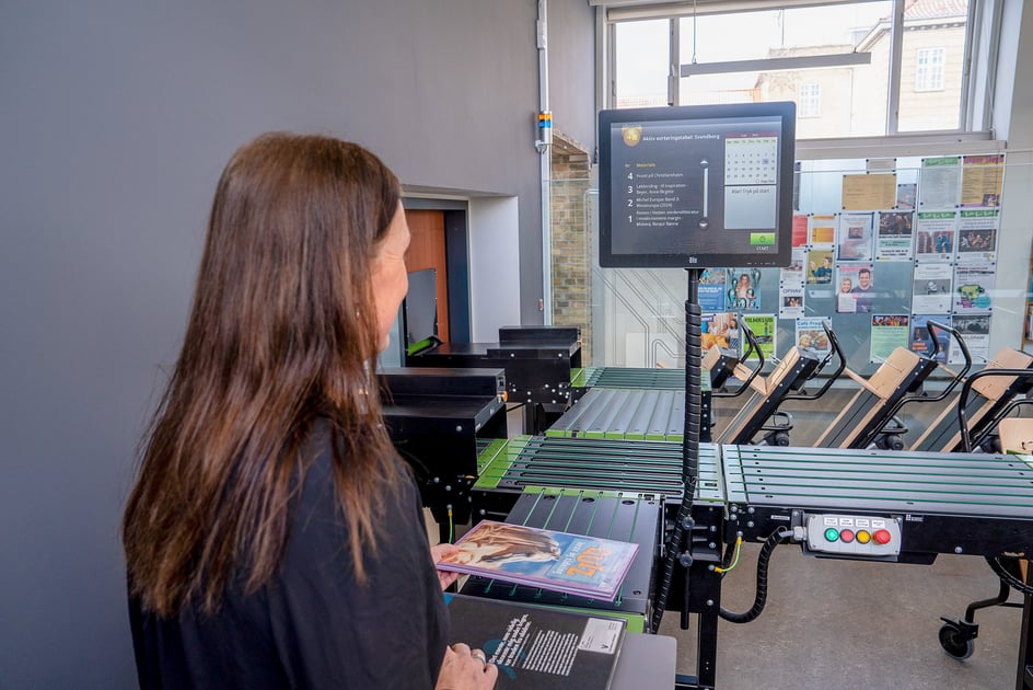 Ergonomic Induction System for Library Staff