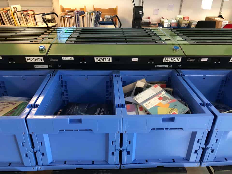 Automated Library Sorting Conveyors