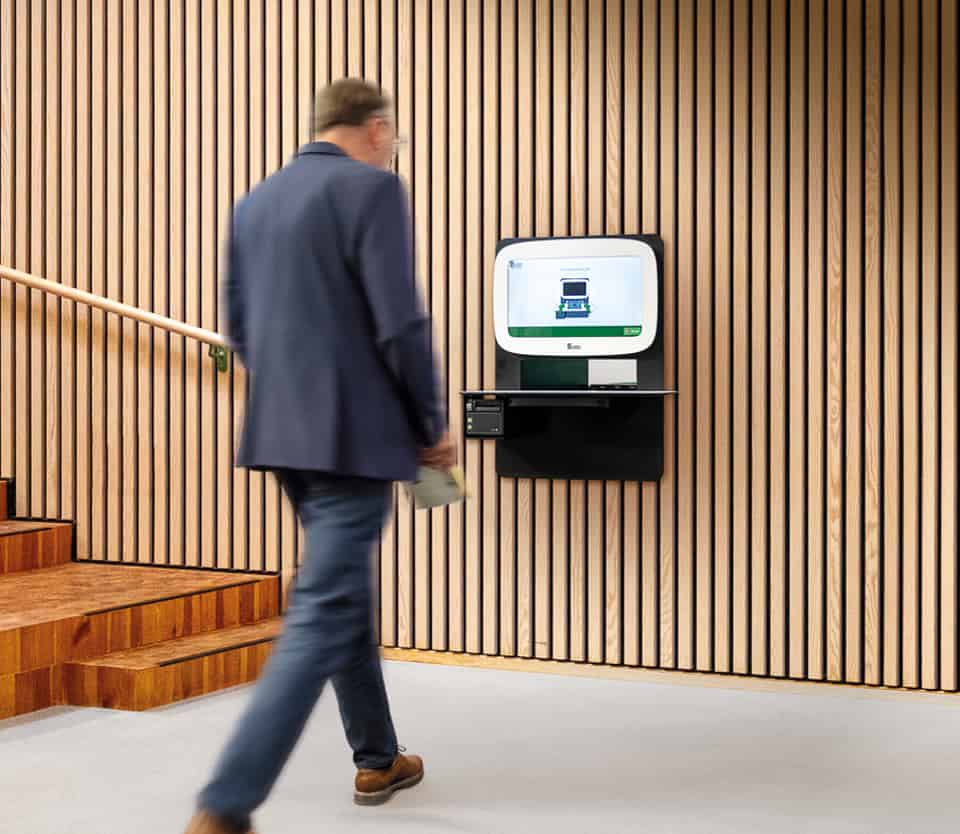 Walk Through Machine For Library Library Self Checkout Service Machine - Checkout systems