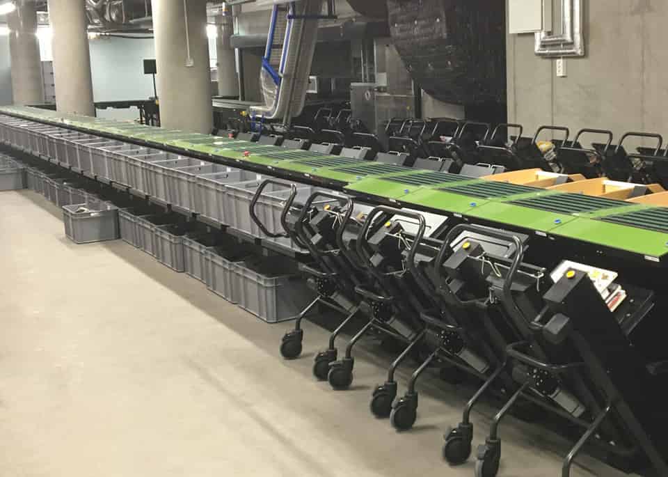 Sorting Totes Optimize Your Sorting Area with the Space-Saving Tote Shelf