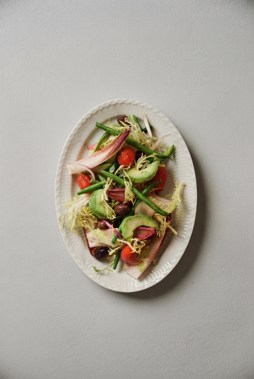 Fresh Vegetable Salad Plate 7