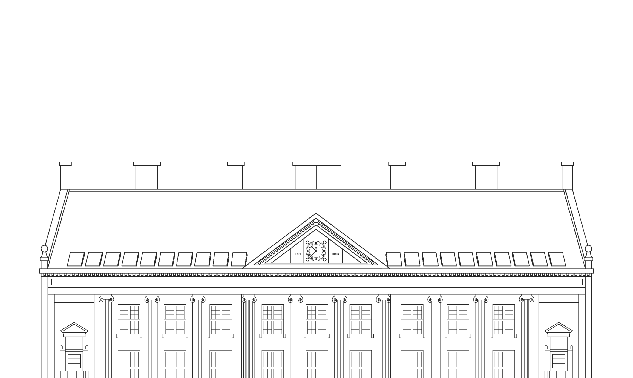 Villapost Half Background