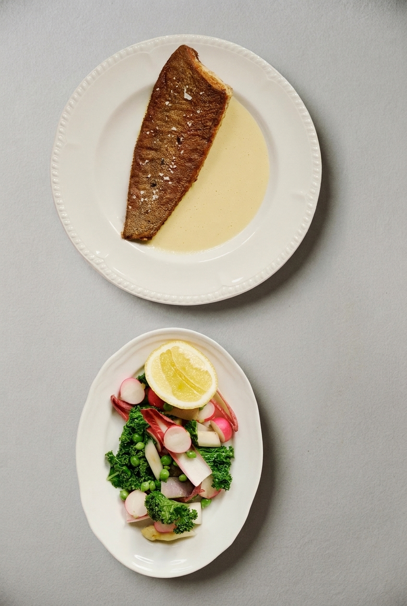 Fish Salad Lemon Plate 5
