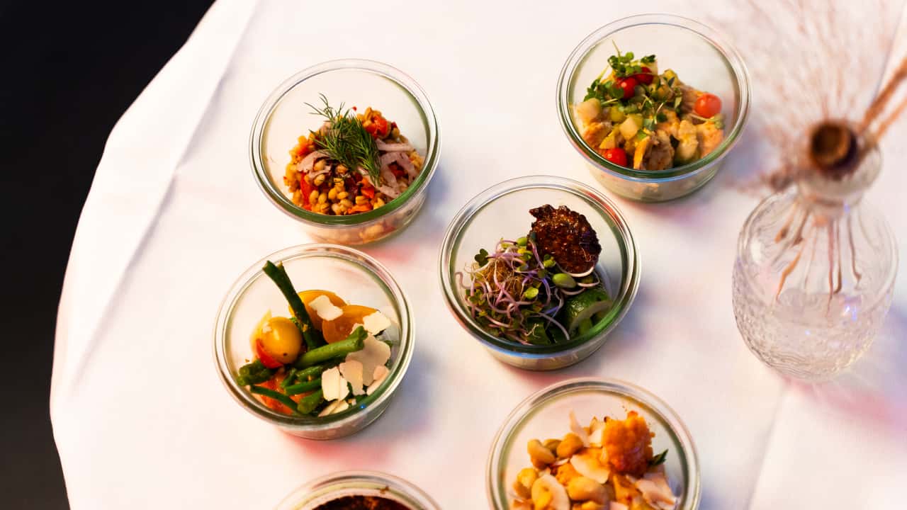 Receptions Mad Mad og catering til reception – Portionsanrettede småretter fra Madklubben