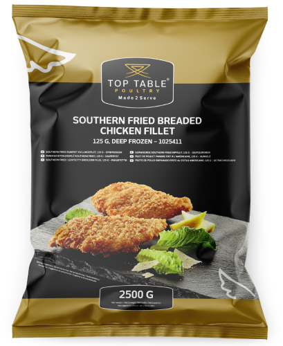 House of foods – Southern Fried chickenfillet 125g