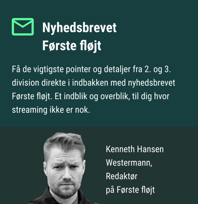 Nyhedsbrevet Direktesport Mobil X2